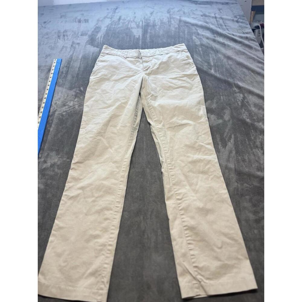 KHAKIS BY GAP SKINNY UTILITY KHAKI CHINO PANTS WOMENS SIZE 4R